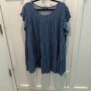 2 for $25
BloomChic Navy Polka Dot Blouse
